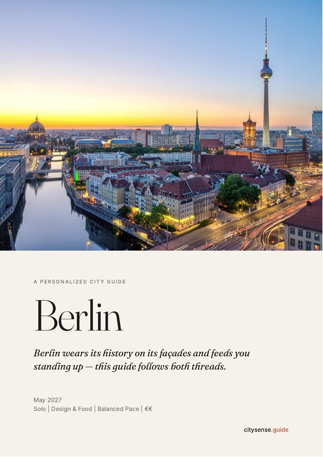 Berlin guide cover