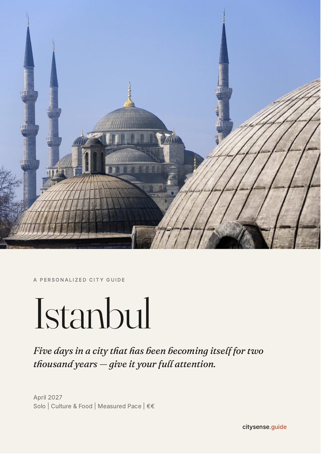 Istanbul guide cover