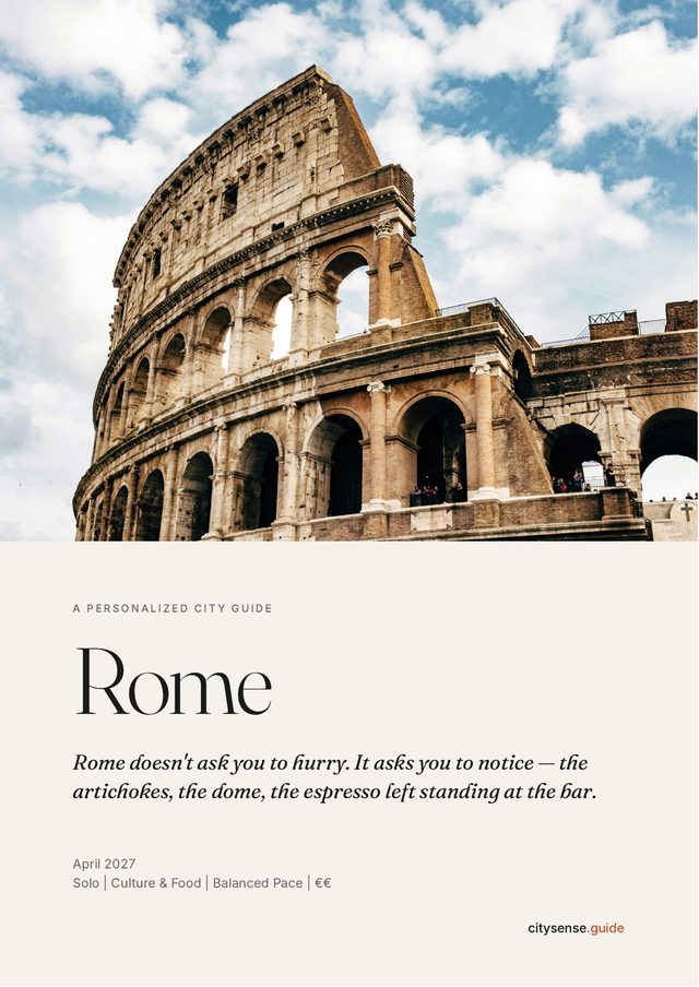 Rome guide cover